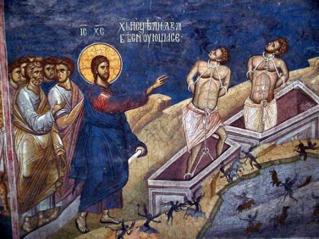 Κυριακή ΣΤ’ Λουκά,   †Αρχιμανδρίτη Ανανία Κουστένη